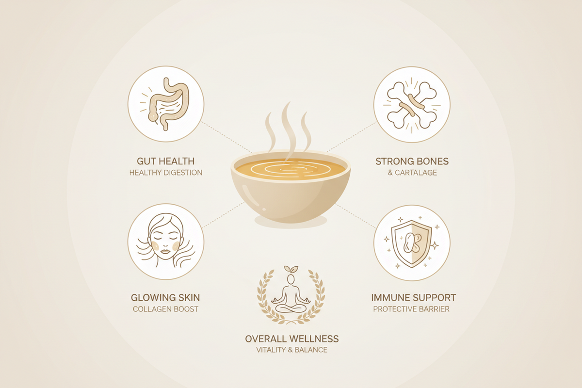 CHICKEN BONE BROTH (500ml)